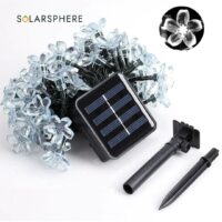 Solar Sakura String Lights - Image 4
