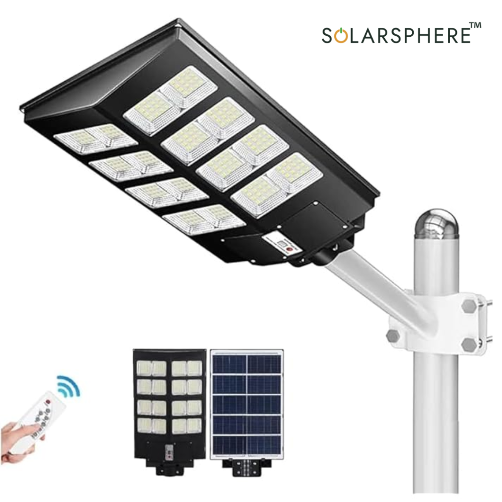 Integrated Aero Solar Street Light - 32W | SolarSphere Energy